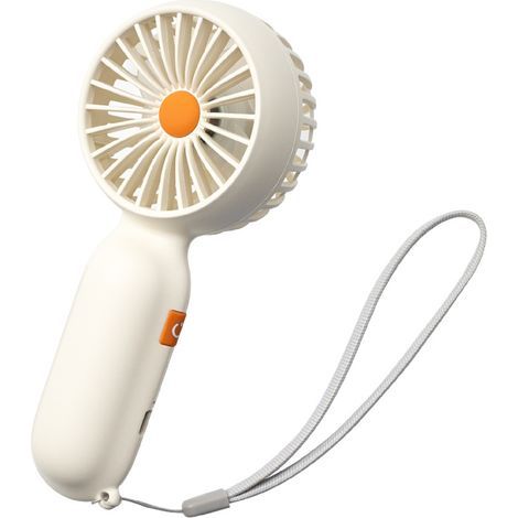 Mini ventilateur portable à piles, mini ventilateur de poche puissant pour maquillage et cils, idéal pour les voyages, la plage et les activités de plein air.-AquaForge (1/5)