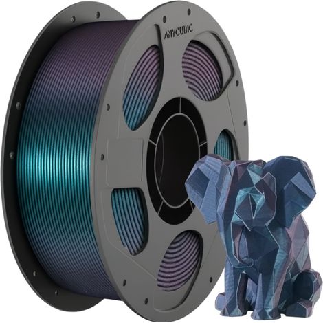 Filamento PLA Galaxy Blue di Anycubic, 1 kg (1/4)