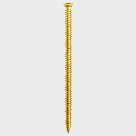 TIMCO Concrete Screws Flat Countersunk Gold - 7.5 x 130