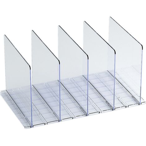 Schrankteiler, ABS, Weiß oder Transparent, 31,5 x 23,9 cm / 41,5 x 23,9 cm (1/5)