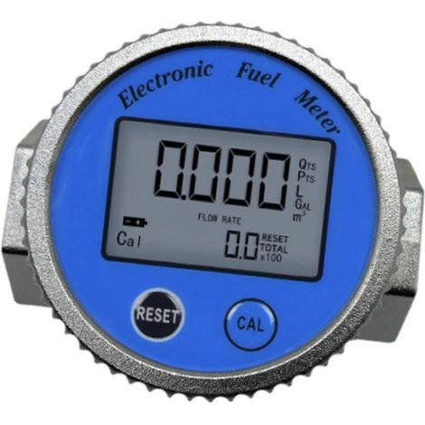 Débitmètre numérique à turbine pour carburant, précision 0,75 pouce (19 mm) (1/5)
