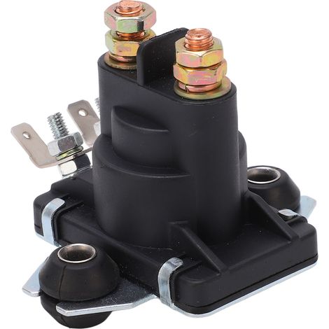 12V Magnetstarterrelais, optimale Leitfähigkeit, zuverlässige magnetische Schaltung, Ersatzteil für Schneemobile, kompatibles Ersatzteil. (1/5)