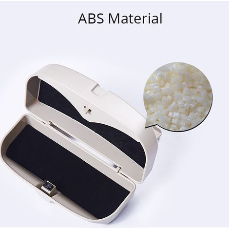 Étui à lunettes de soleil pour voiture, organisateur, boîte de rangement pour lunettes, porte-lunettes, poches pour pare-soleil, accessoires auto (1/2)