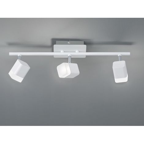 LED Deckenstrahler ROUBAIX 3-flammig Weiß matt, Breite 48cm (1/5)