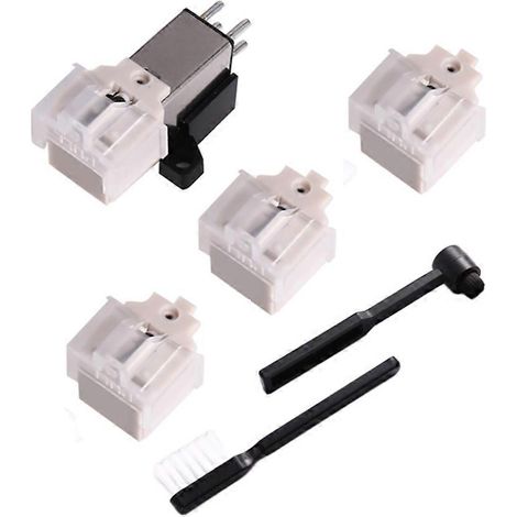 AT3600L Moving Magnétique Cartridge Stylet avec AT3600 Aiguille Kit Phonograph Cartridge Support pour DJ Platine (1/5)