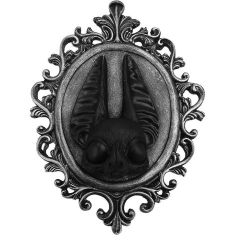 Pendentif chauve-souris décoratif de style gothique pour Halloween, style baroque, ornement pour la décoration intérieure A