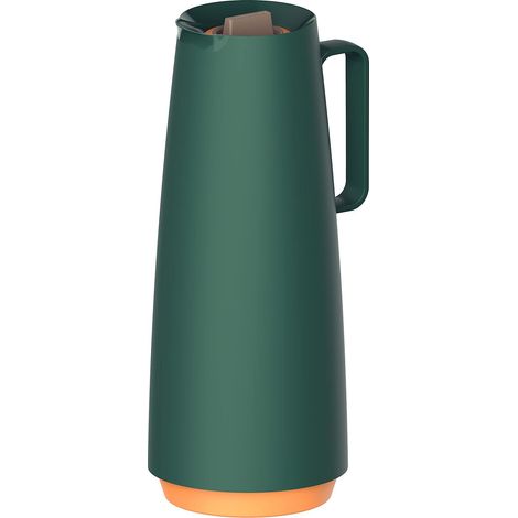 Tramontina - Caraffa termica 1L in polipropilene e ampolla in vetro - Colore Verde - Exata (1/5)