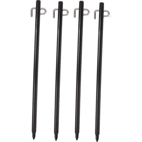 Lot 4 piquets tente alliage aluminium – camping plein air