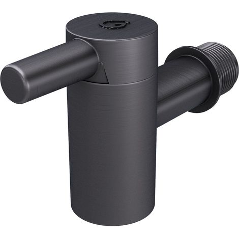 GARANTIA AQUA PRONTO XL Kunststoff-Auslaufhahn 1'' graphite grey inkl. Dichtung und Kontermutter