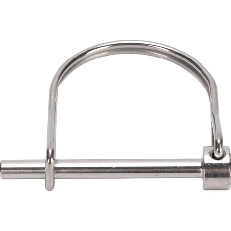 TOPINCN Hochleistungs-Sicherheitskupplungsbolzen, komplett aus seewasserbeständigem Edelstahl 316 gefertigter Verriegelungswellenbolzen (6,3 x 50 mm / 0,25 x 1,97 Zoll)