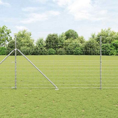 Zaunpfosten Galvanisiert 50 x 1,5 m Stahl