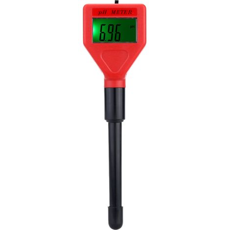 Eosnow pH-98103 Professionelles tragbares Stift-pH-Messgerät mit Elektrode, LCD-Display mit Hintergrundbeleuchtung, Säuremessgerät, Industrie- und Experimentieranalysator, pH-Meter, Gerät zur Analyse 