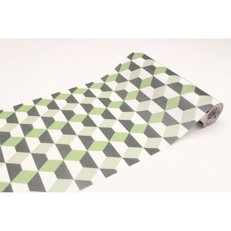 Ruban adhésif MT Casa Fleece 23 cm géométrique - géométrie solide (1/2)