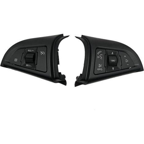 Coppia di pulsanti multifunzione per volante auto 96892135 96892140 per Cruze 2009-2014, per il controllo della velocità di crociera. (1/2)