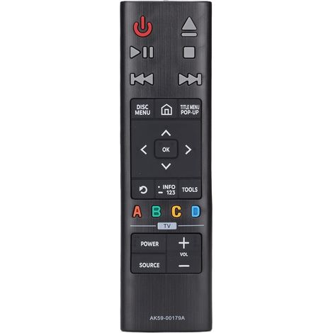 Ersatzfernbedienung für Samsung DVD-Player UBDK8500, kompatibel mit den Modellen UBDKM85C und RTAK5900179A (1/5)