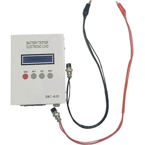 Testeur de capacité de batterie EBC-A20 pour batteries lithium-plomb-acide et lithium-fer-phosphate ternaires. Instrument de charge et de décharge. (1/5)
