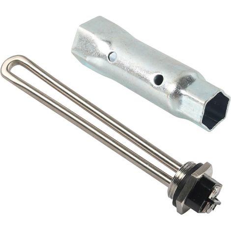 Élément chauffant électrique 120V 1440W, conception compacte, montage sur remorque, installation rapide, disponible en plusieurs couleurs. (1/5)