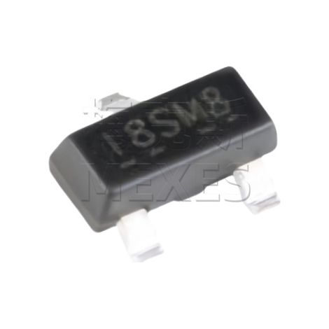 IRLML0030TRPBF, SOT-23 encapsulated N-channel MOSFET electronic component, 5 units, 5 deliveries.