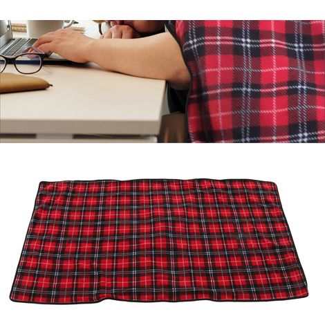 Couverture chauffante USB, étendue et élargie, châle chaud, genouillère, couverture chauffante électrique pour les genoux, châle/couverture grande surface pour étudiants. (1/5)