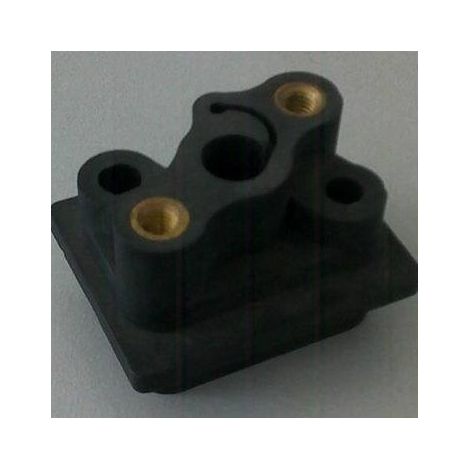 Intake manifold adapter for Honda GX31 139F engine, rubber intake elbow, carburetor connector (1/4)