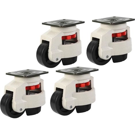 roulettes pivotantes de nivellement capacité de 500 kg par
