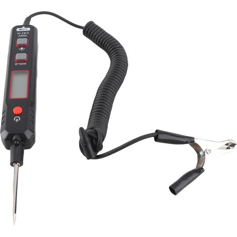 MAYILON HT86A 2-100V DC Kfz-Prüflampe, LED-Digital-Schaltungstester, robuster bidirektionaler Spannungsprüferstift für Kfz-Anwendungen (1/5)