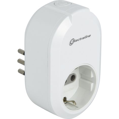 Presa Smart WiFi, Presa Elettrica Intelligente Polivalente P30, Spina Piccola Italiana 10A compatibile con Tuya, Funzione Timer con Google Assistant (1/5)