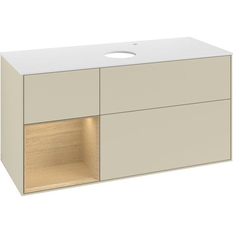 Villeroy & Boch F941PCHJ Meuble sous-lavabo Finion F94 (1/3)