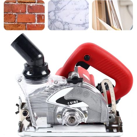 Coupe-carrelage électrique pour pierre, marbre, béton, bois - 220 V - 1800 W - 125 mm (1/5)