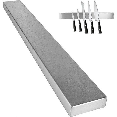 Porte-couteaux magnétique en acier inoxydable, porte-ustensiles, longueur 30 cm (500 mm) - AC (1/5)