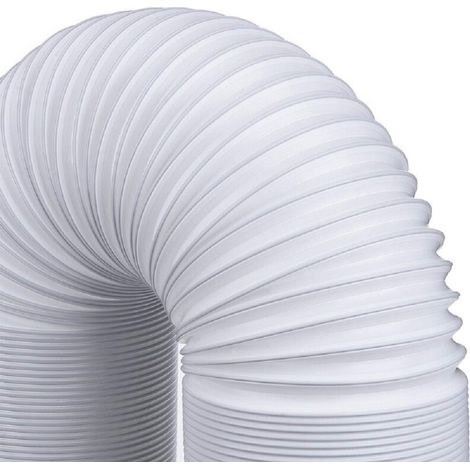 Tuyau pour climatiseur portable - Tuyau d'évacuation pour climatiseur portable - Tuyau de drainage universel pour climatiseur - Tuyau de drainage en PVC - Rallonge de tuyau de climatisation - Pièces d (1/4)