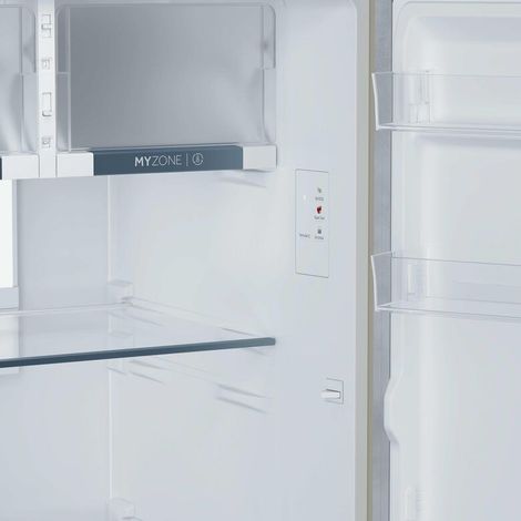 Haier HPR5718DNPC réfrigérateur combiné pose libre, Total No Frost, crème