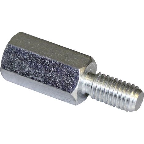 PB Fastener S48050X20  Abstandsbolzen (L) 20 mm M5 x 11 M5 x 10 Stahl verzinkt 10 St.