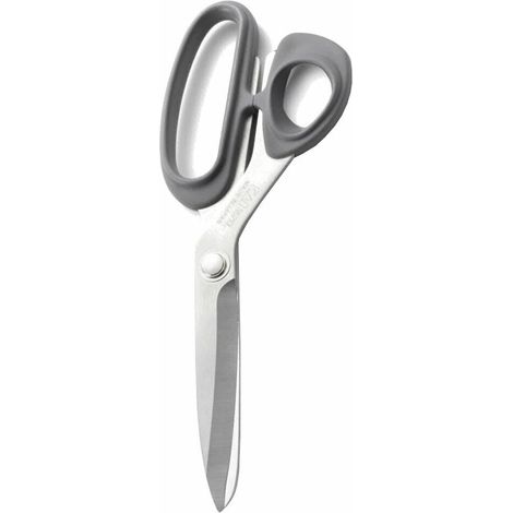 Ciseaux ergonomiques Prym pour gaucher gris 21 cm