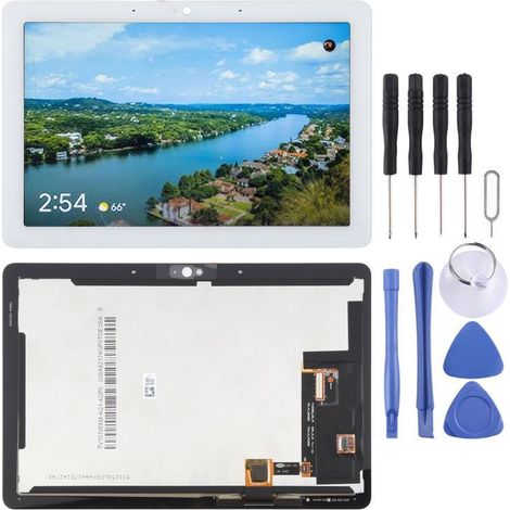 Compatible with the original LCD touchscreen of the Google Nest Hub Max (color: white) (1/4)