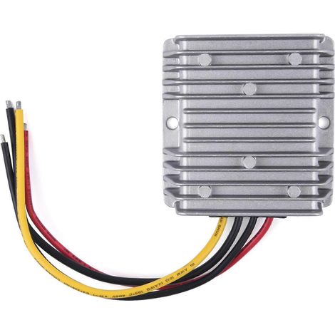 Convertisseur abaisseur CC/CC 24 V vers 12 V/13,8 V, régulateur de tension 15 A 207 W pour voiturette de golf, Club Car et camionnette. (1/5)