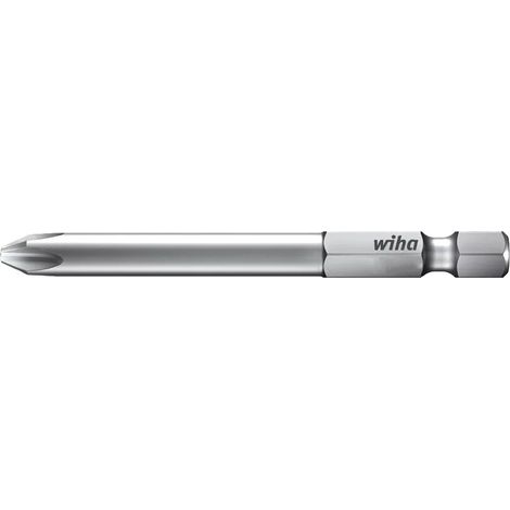 Embout long sur attache Phillips PH2 x 90 - 1 pièce - WIHA - 43302