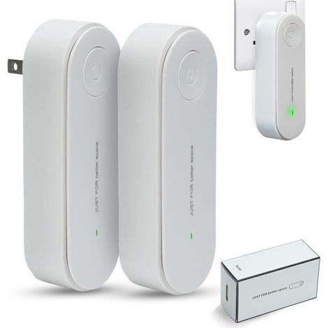 Plug-in Air Purifier Kit with 360° Silent Cover for Bedrooms (1/5)