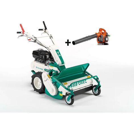 Broyeur de Végétaux Orec Bull Mower HR672H Moteur Honda - Rouge brique (1/5)