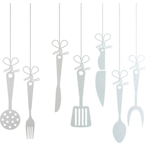Stickers Dépoli - Ustensiles de cuisine - 207x219 cm (1/3)