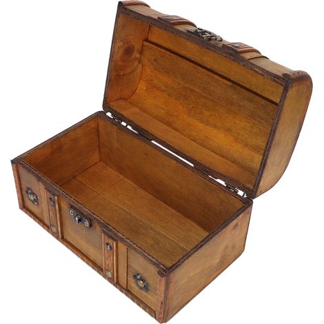 Valise Décorative Vintage Compacte - Boîte à Souvenirs Élégante pour Déco Maison (1/5)