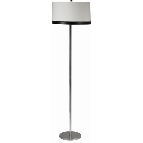 Lampadaire Candellux TIDA 51-31320 chrome/blanc E27 155cm (1/2)