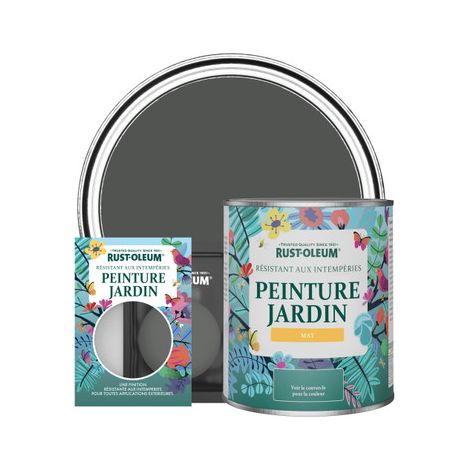 Peinture Jardin, Finition Mat - Graphite (1/3)