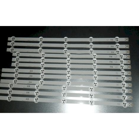KIT BARRE DE LED (LC500DUE-SFR2) 12 PIECES POUR TV AUDIO  TELEPHONIE   PANASONIC - AGF78401201
