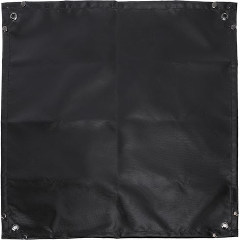 Tapis de protection pour barbecue extérieur en silicone ignifugé, idéal pour terrasse et patio, foyer ou réchaud de camping. (1/5)