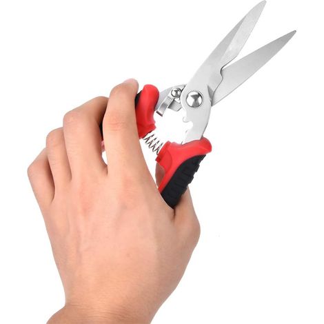 Ciseaux de coupe électrique, inox, pour câble et électricité (1/5)