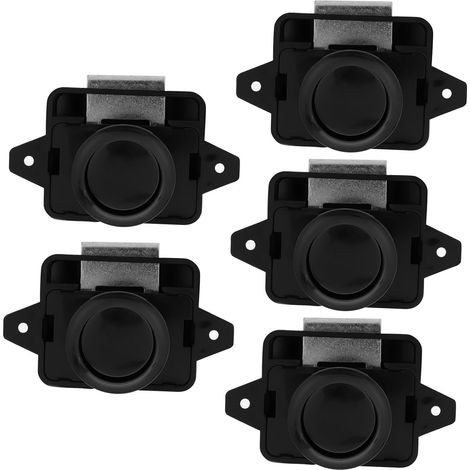 Serrure générique à 5 boutons, poussoirs pour portes d'armoires (1/5)