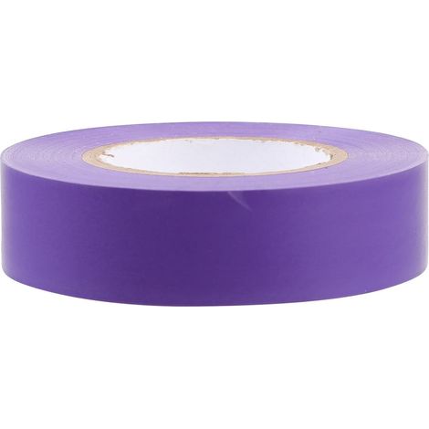 Cinta Eléctrica Adhesiva Morada de Pvc para Electricistas and (1/5)
