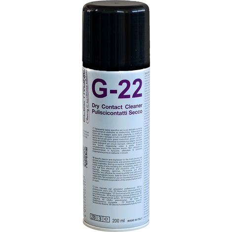 Detergente per contatti a secco senza residui 200ml G-22