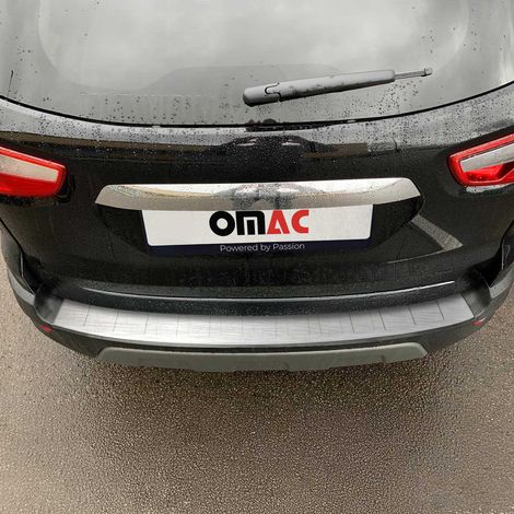OMAC Ladekantenschutz Stoßstangenschutz für Ford Ecosport II 2014-2017 Pre-FL – Edelstahl gebürstet (1/5)